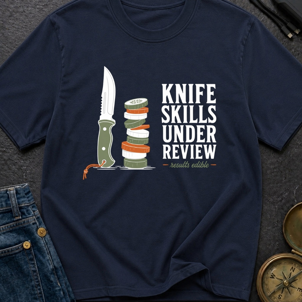 Knife Skills Under Review - T-Shirt