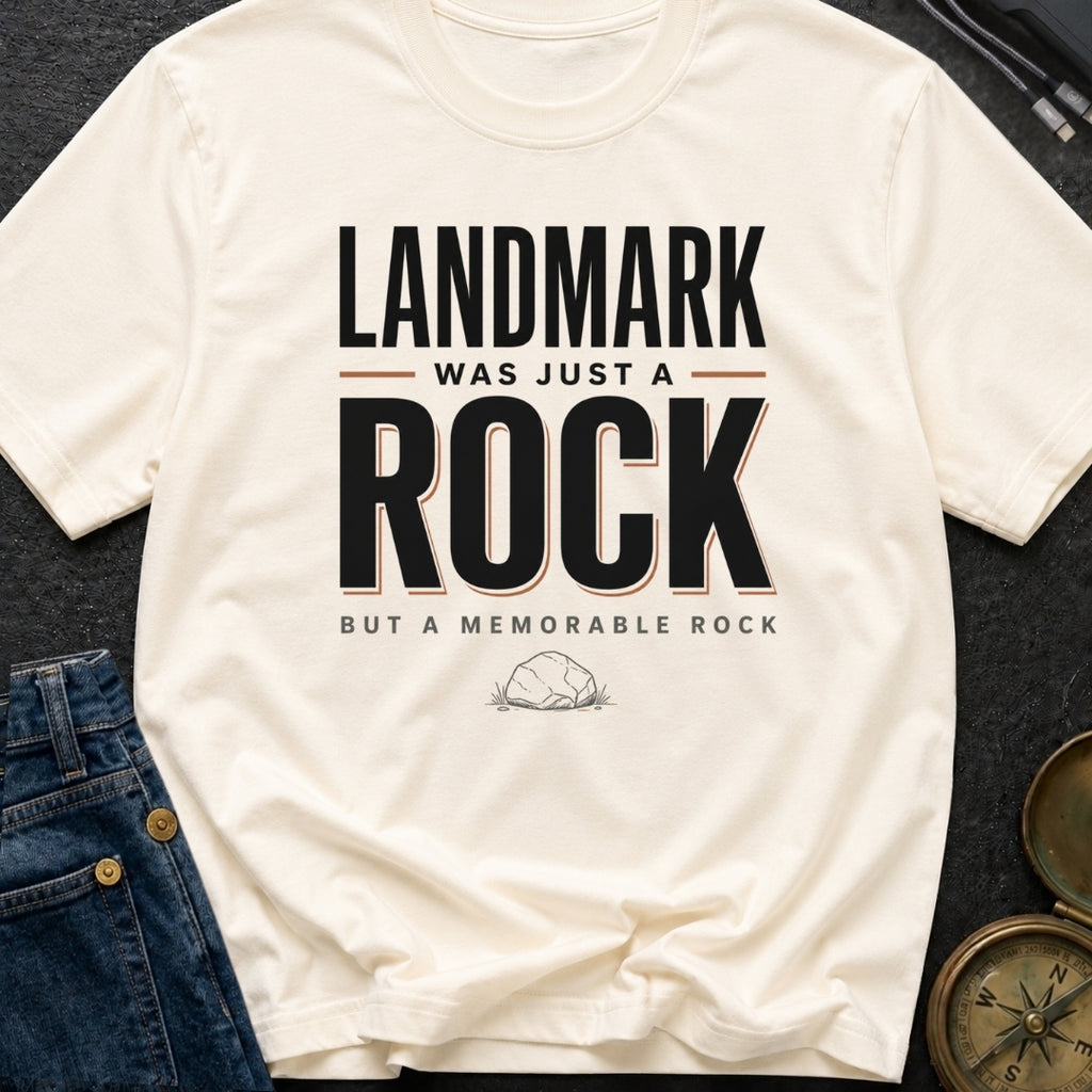 Landmark Was Just A Rock - T-Shirt