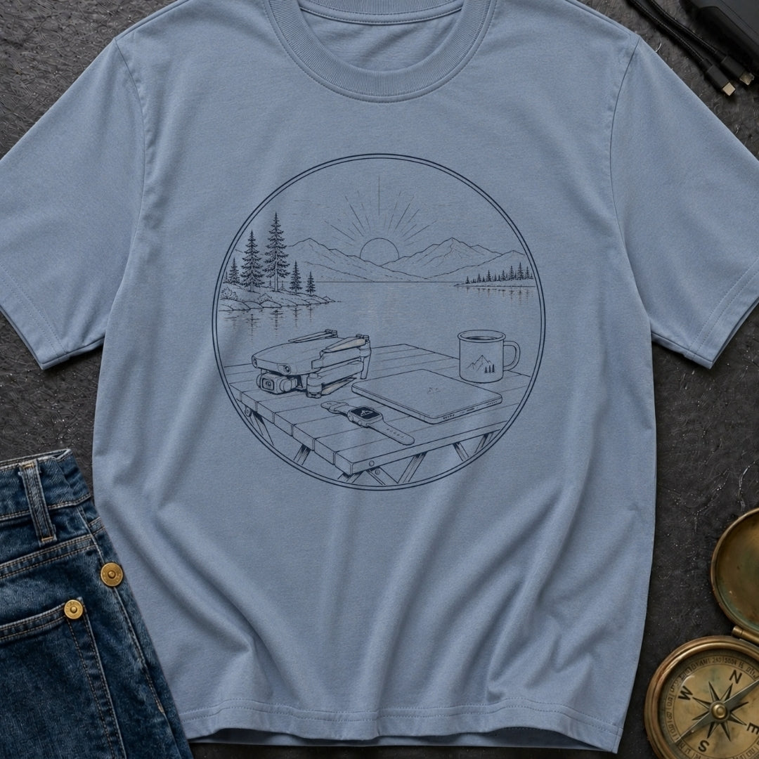 Launch Before Coffee Cools - T-Shirt