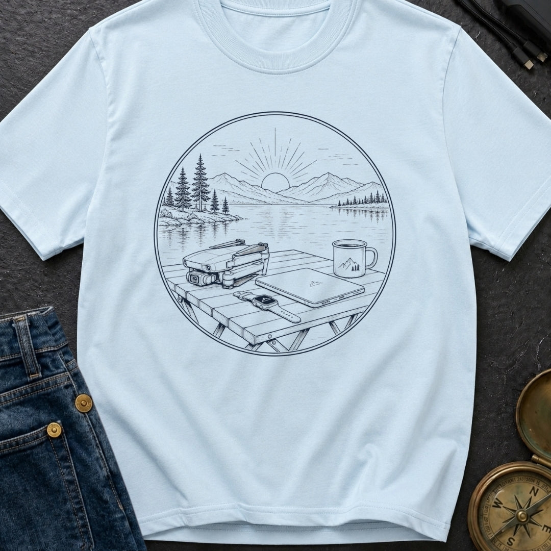 Launch Before Coffee Cools - T-Shirt