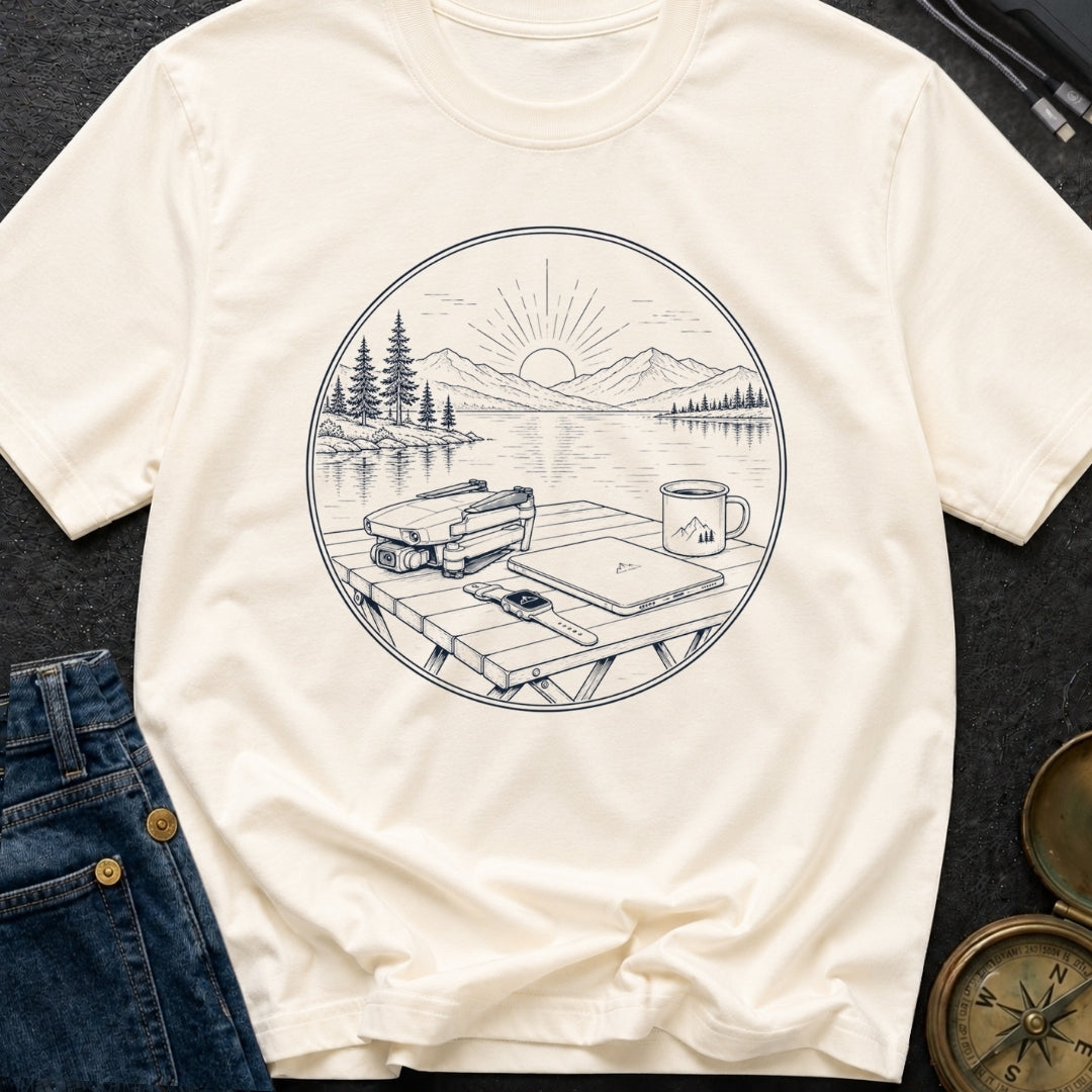 Launch Before Coffee Cools - T-Shirt