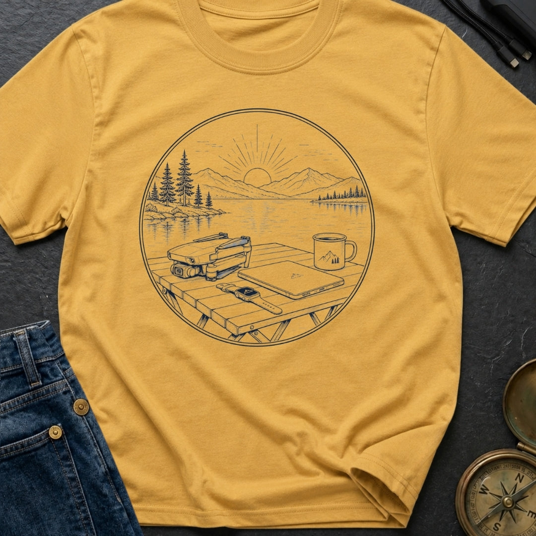 Launch Before Coffee Cools - T-Shirt