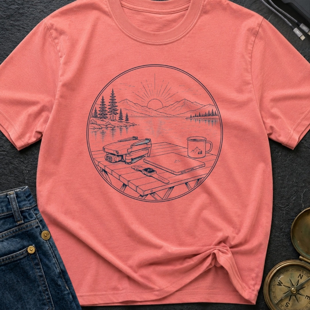 Launch Before Coffee Cools - T-Shirt
