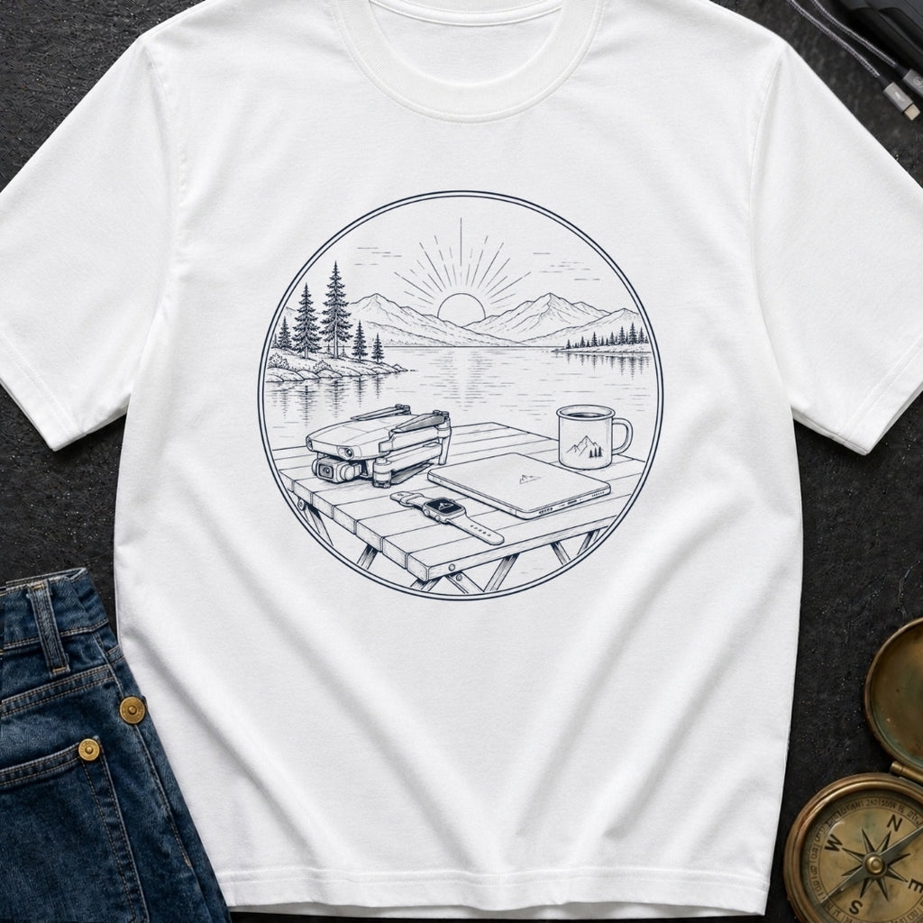 Launch Before Coffee Cools - T-Shirt
