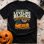 Next Level Gourds - T-Shirt in Black - A graphic illustration showing a large off-road vehicle tire parked directly on...