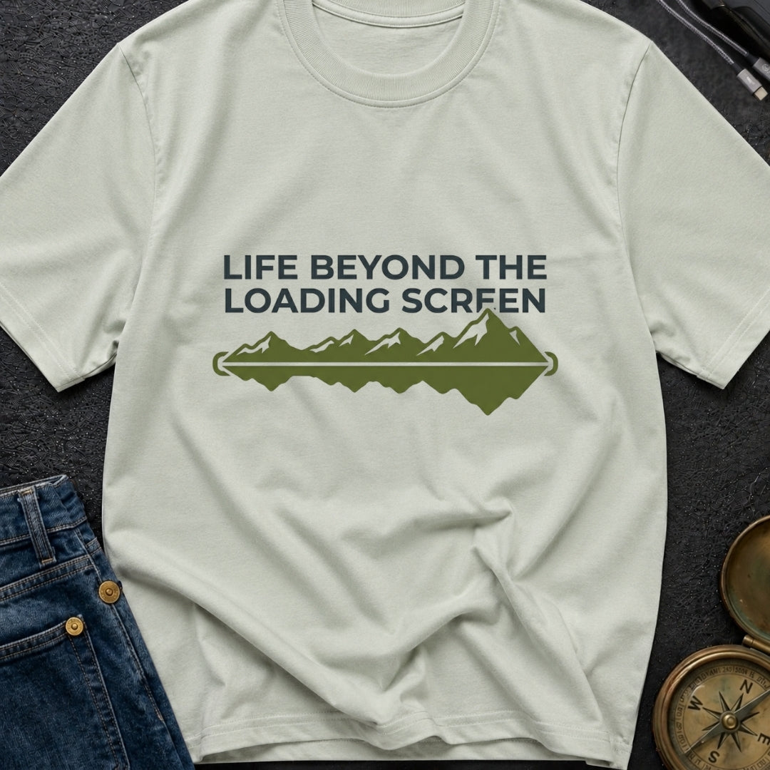 Outside Is Loading - T-Shirt