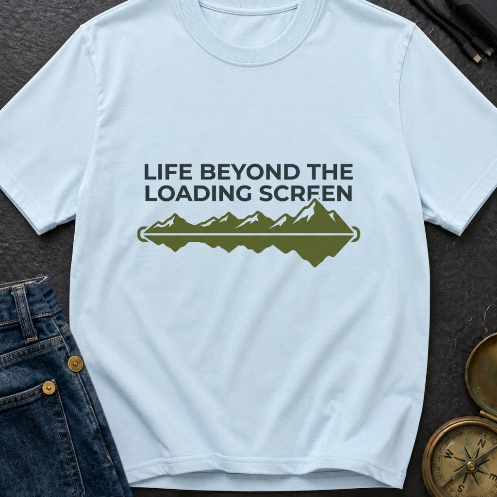 Outside Is Loading - T-Shirt