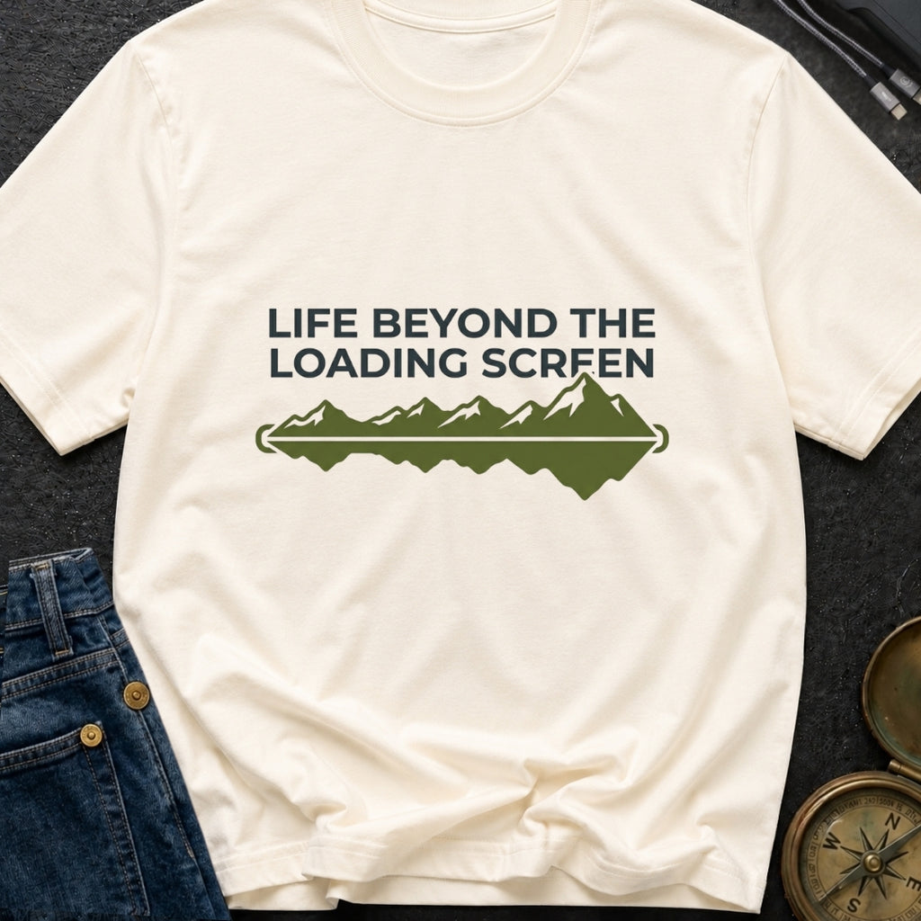 Outside Is Loading - T-Shirt