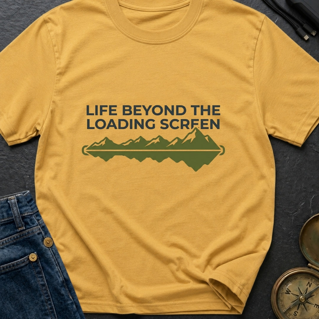 Outside Is Loading - T-Shirt