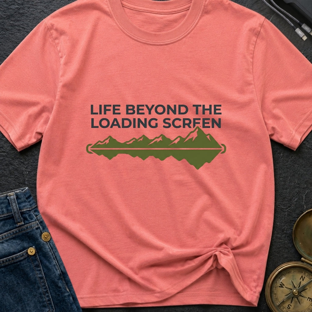 Outside Is Loading - T-Shirt