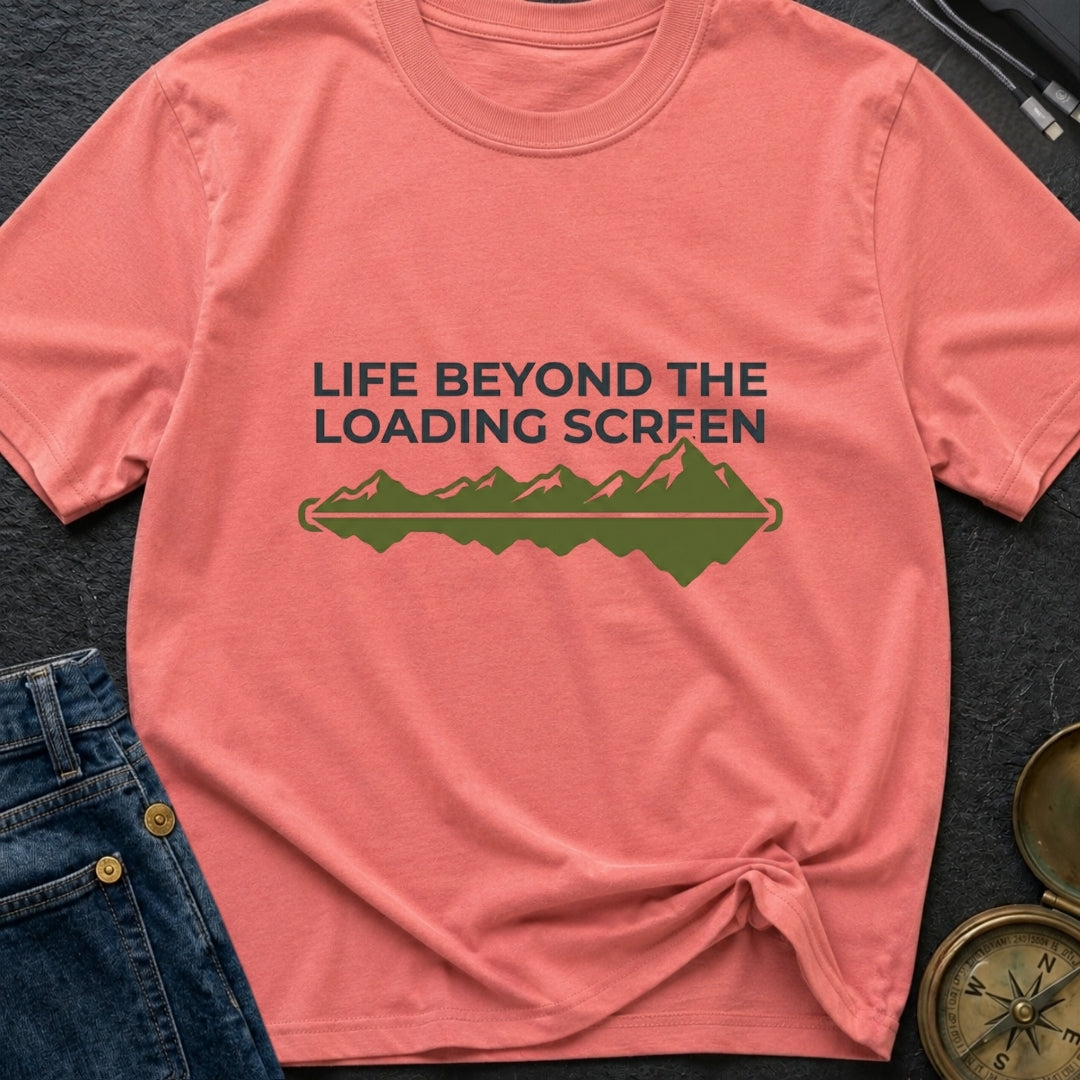 Outside Is Loading - T-Shirt