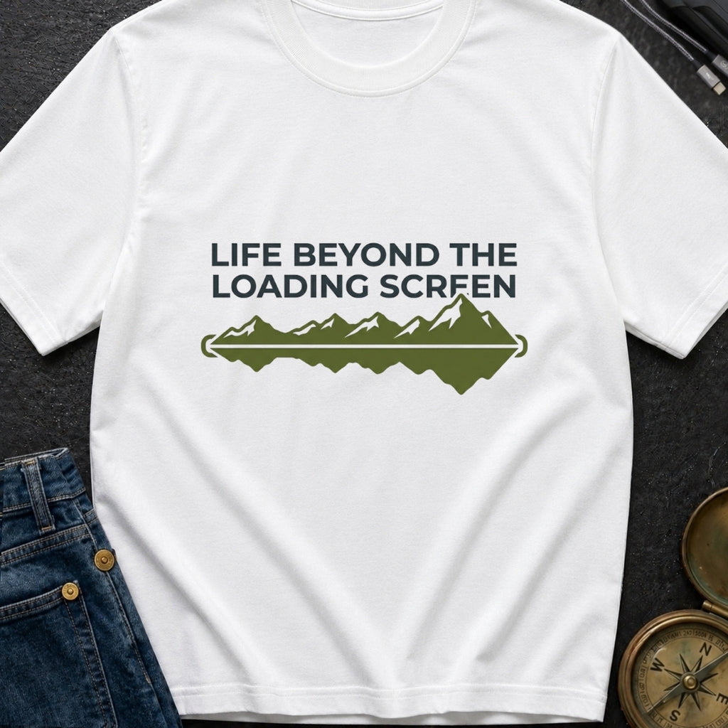 Outside Is Loading - T-Shirt
