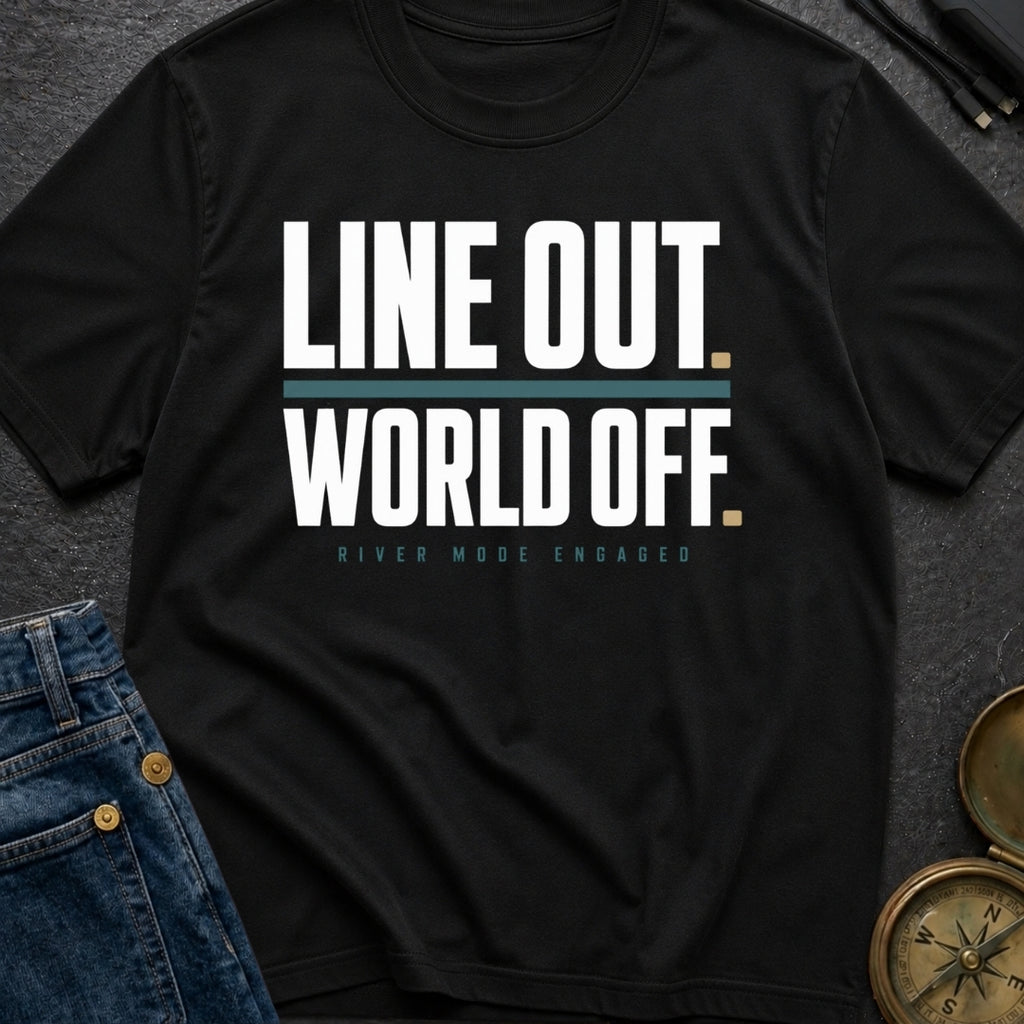 Line Out World Off - T-Shirt