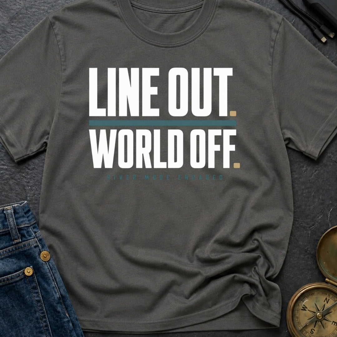 Line Out World Off - T-Shirt