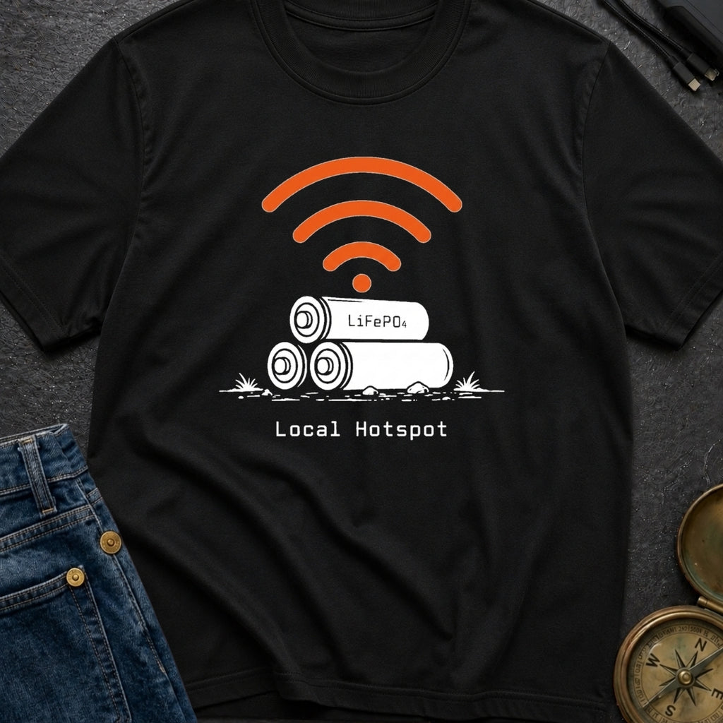 Local Lithium Hotspot - T-Shirt