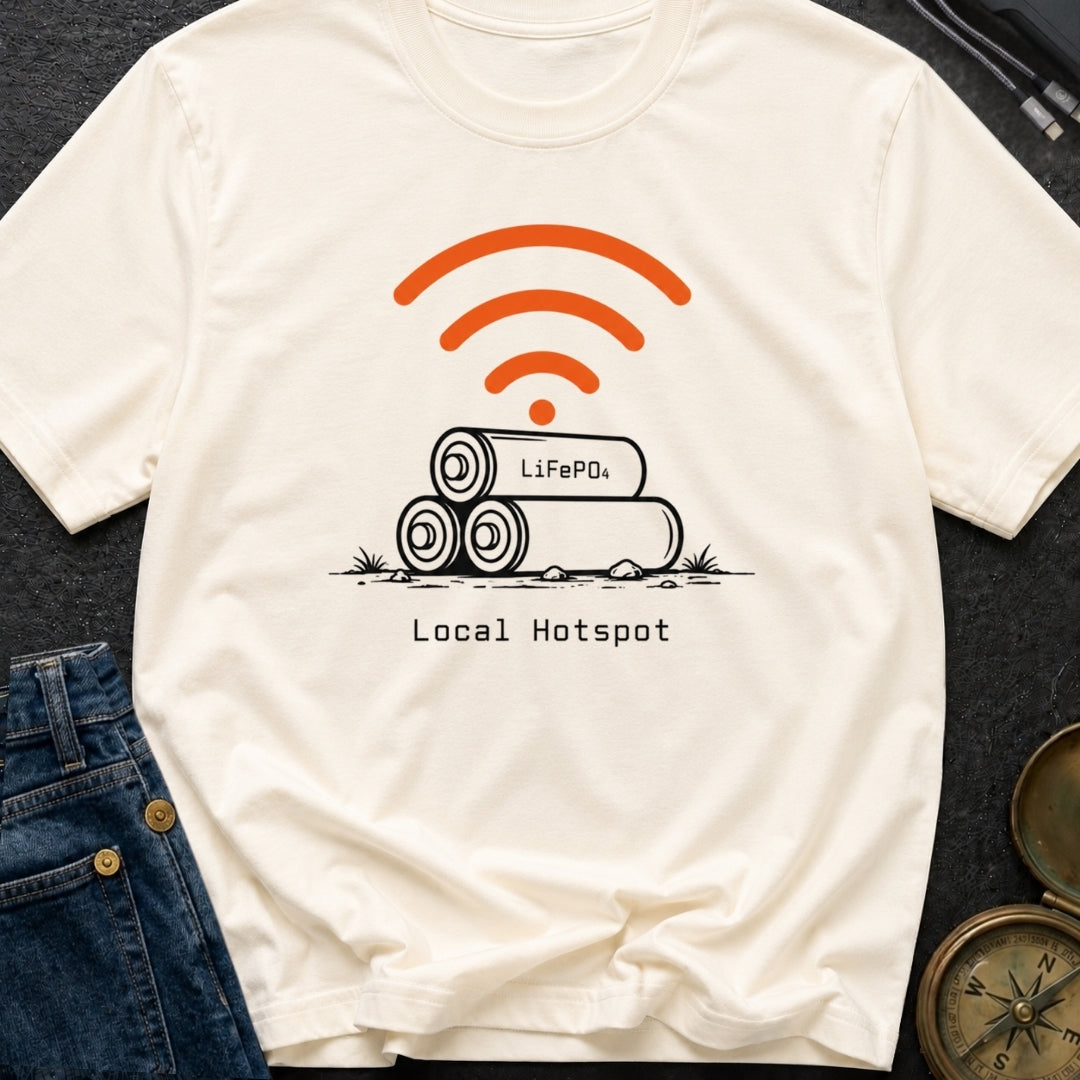 Local Lithium Hotspot - T-Shirt