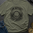 Dead Battery Live Free - T-Shirt