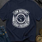 Dead Battery Live Free - T-Shirt