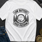 Dead Battery Live Free - T-Shirt