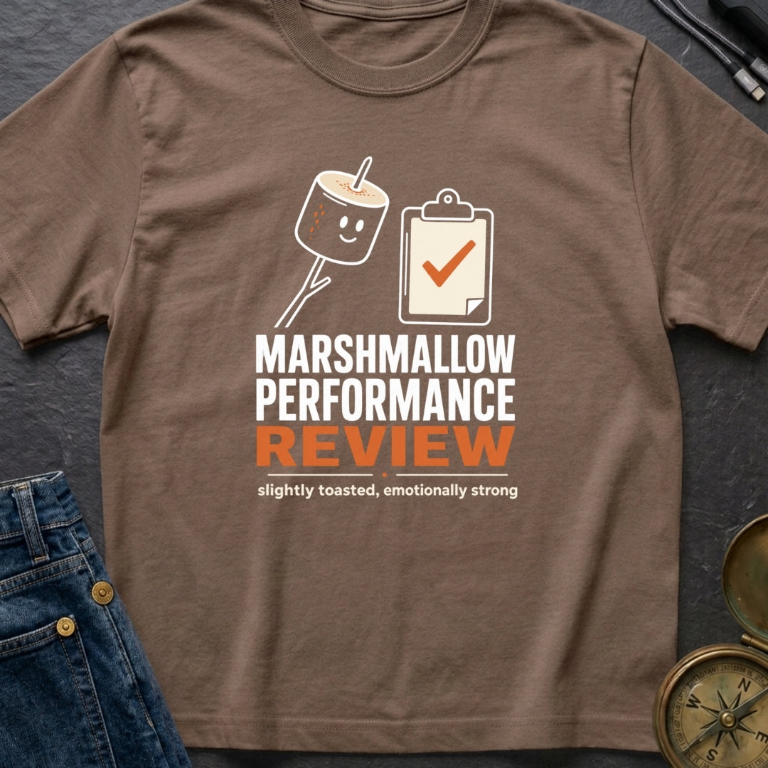 Marshmallow Performance Review - T-Shirt