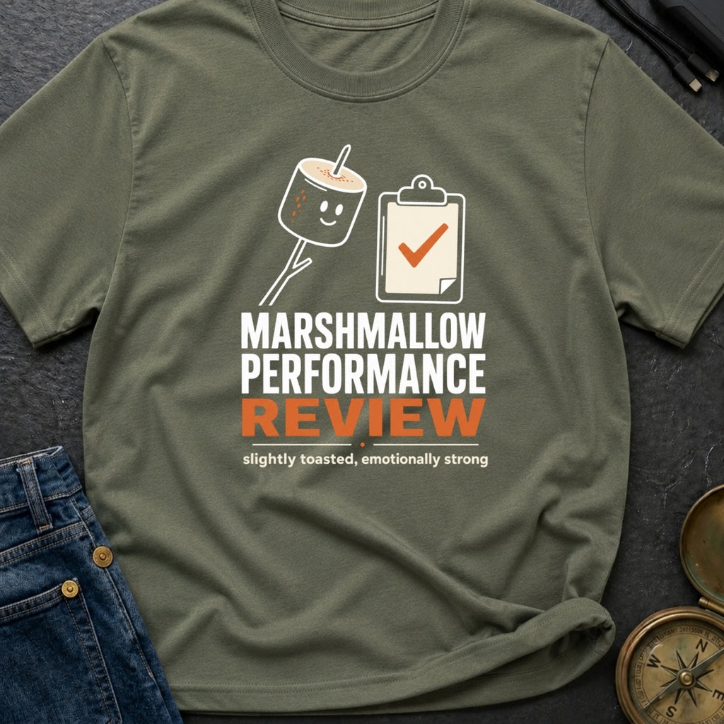 Marshmallow Performance Review - T-Shirt