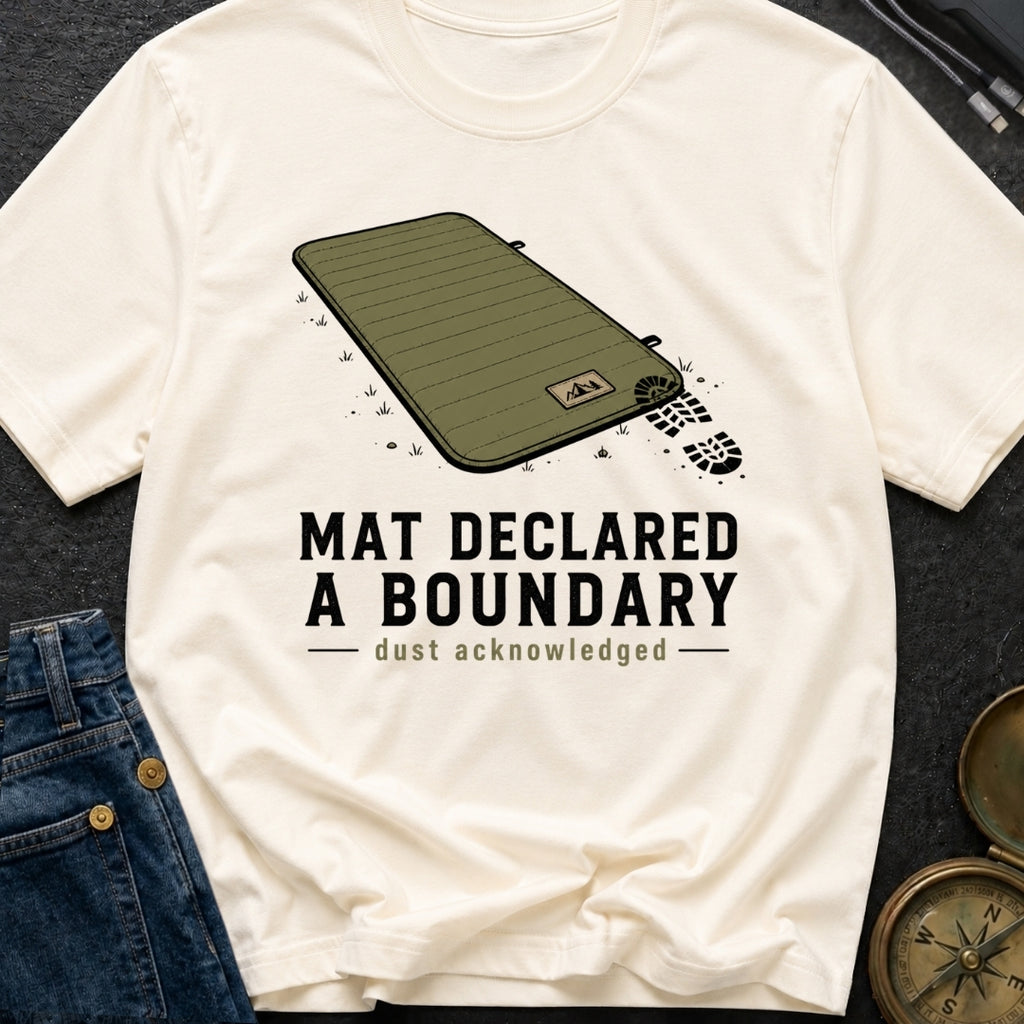 Mat Declared A Boundary - T-Shirt