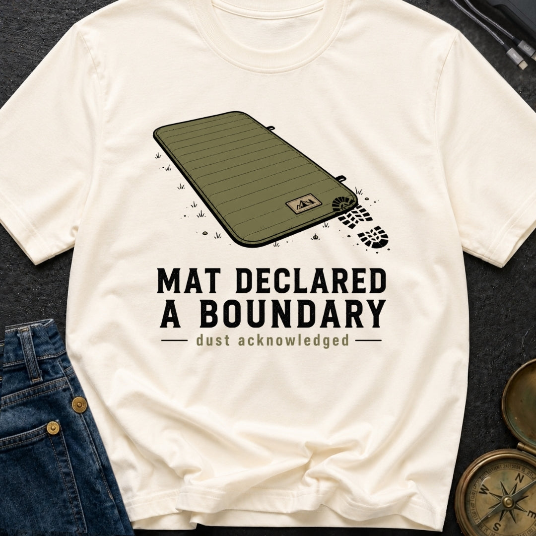 Mat Declared A Boundary - T-Shirt