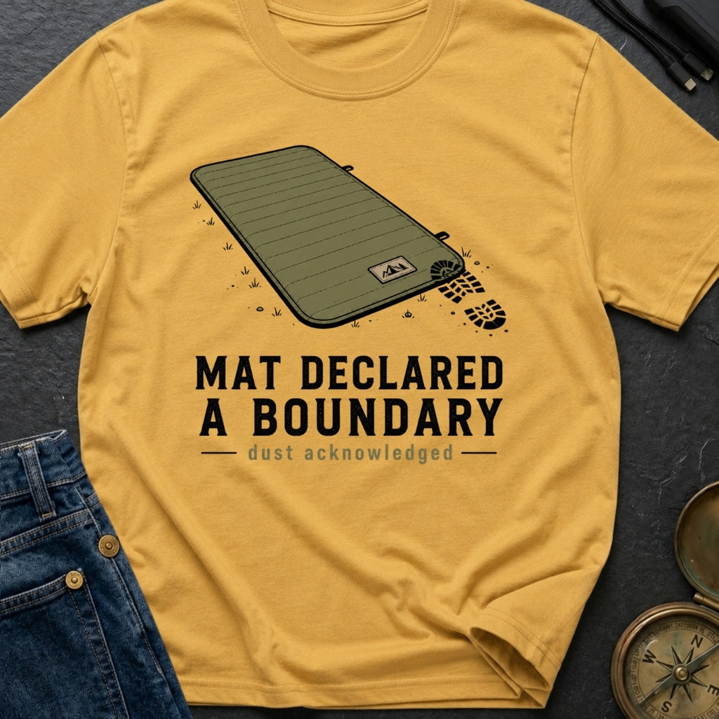 Mat Declared A Boundary - T-Shirt