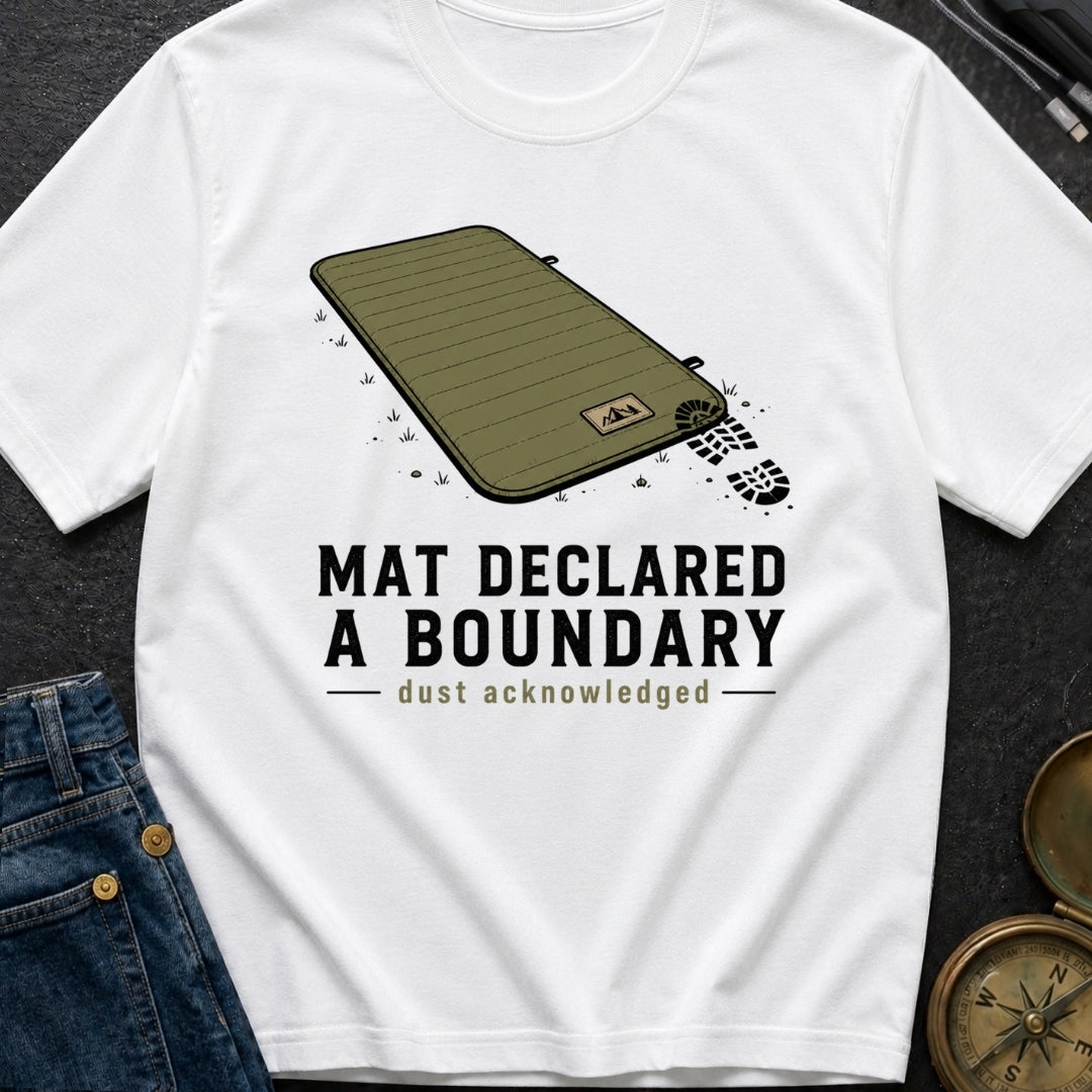 Mat Declared A Boundary - T-Shirt