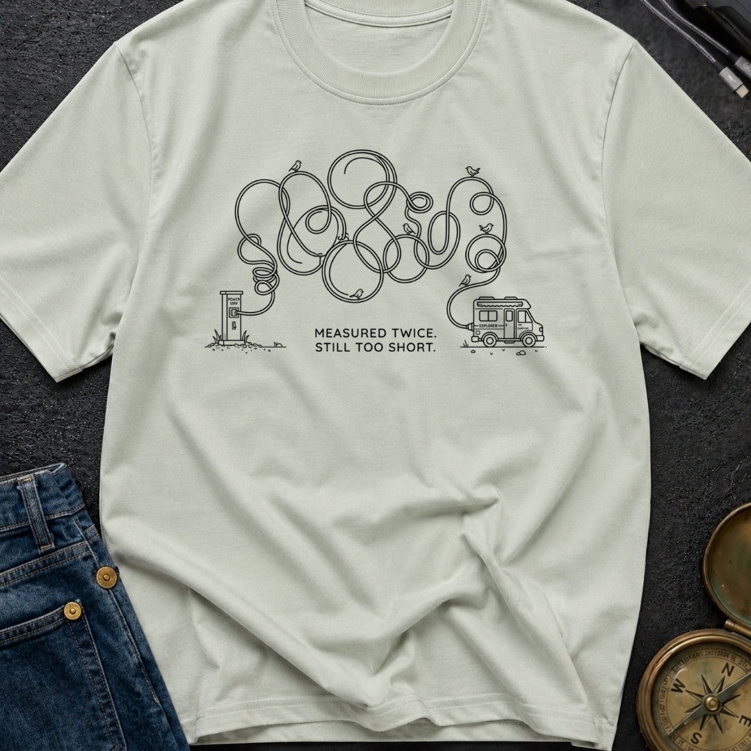 Measured Twice Still Short - T-Shirt