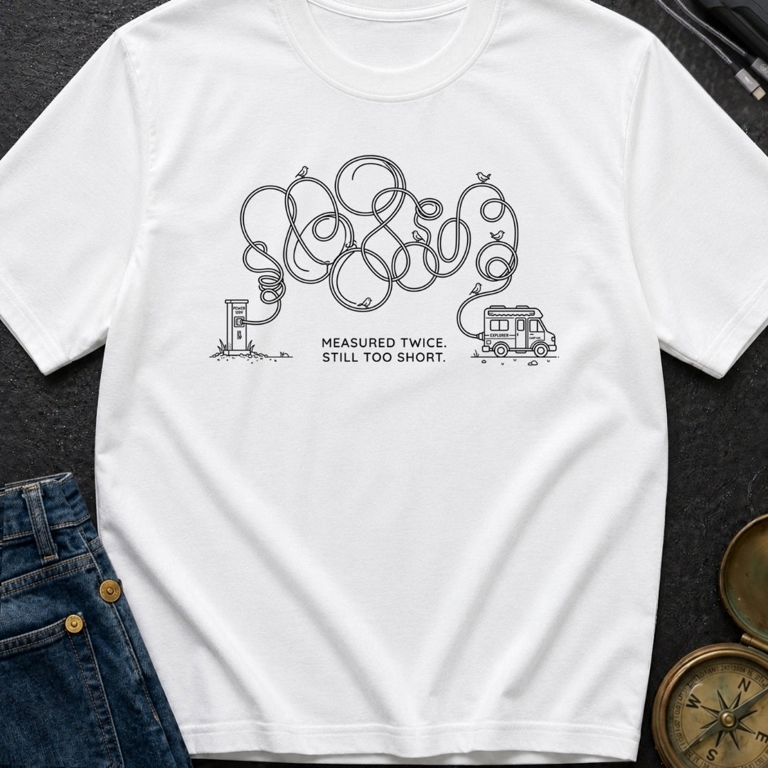 Measured Twice Still Short - T-Shirt
