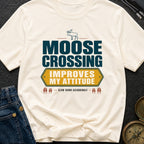 Moose Attitude Adjustment - T-Shirt