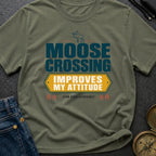 Moose Attitude Adjustment - T-Shirt