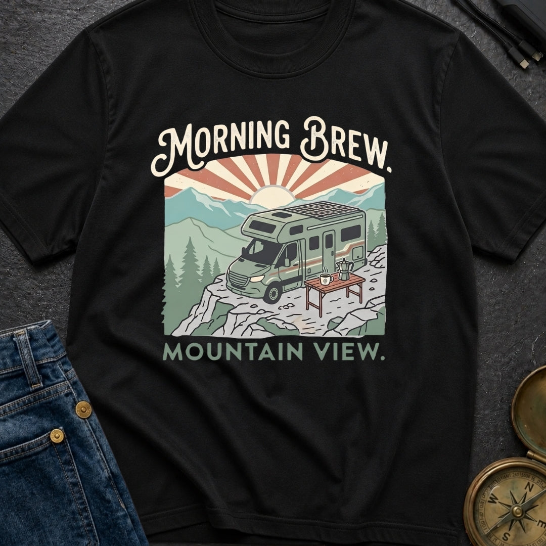 Morning Brew Mountain View - T-Shirt