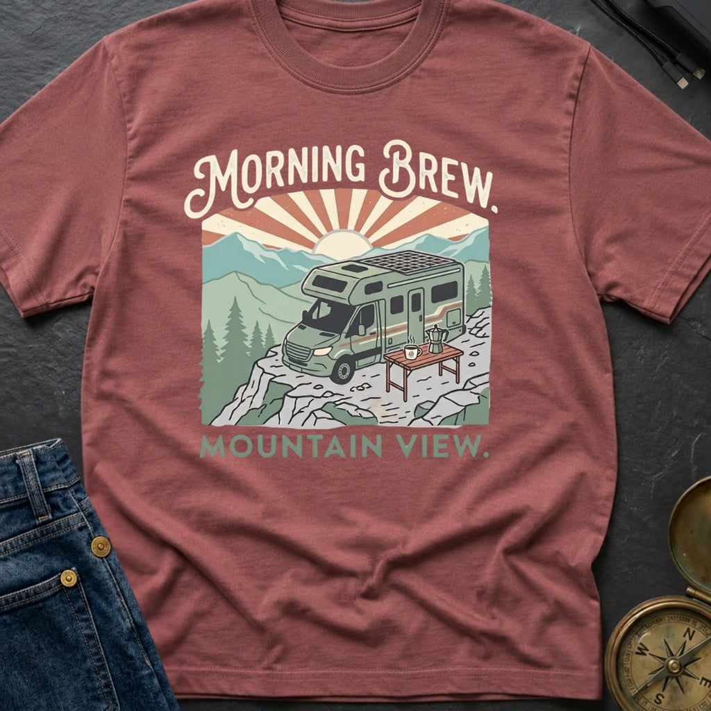 Morning Brew Mountain View - T-Shirt
