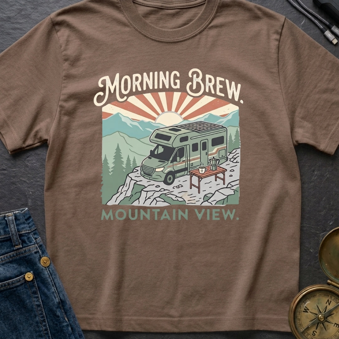 Morning Brew Mountain View - T-Shirt