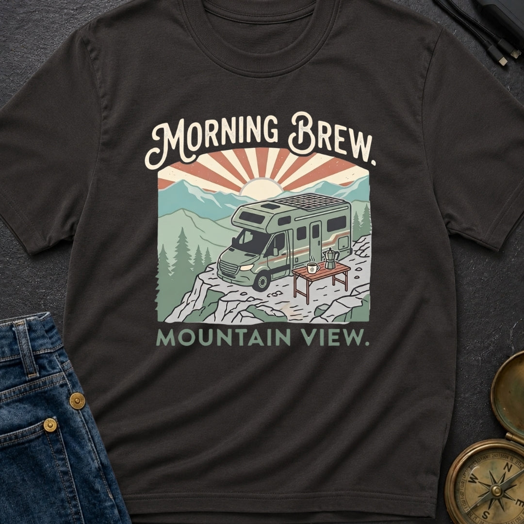 Morning Brew Mountain View - T-Shirt