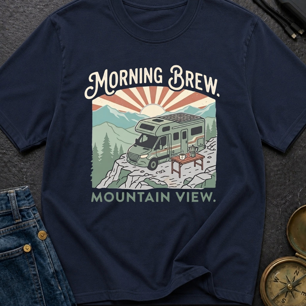 Morning Brew Mountain View - T-Shirt