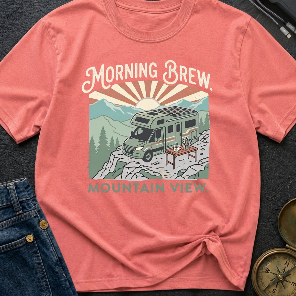 Morning Brew Mountain View - T-Shirt