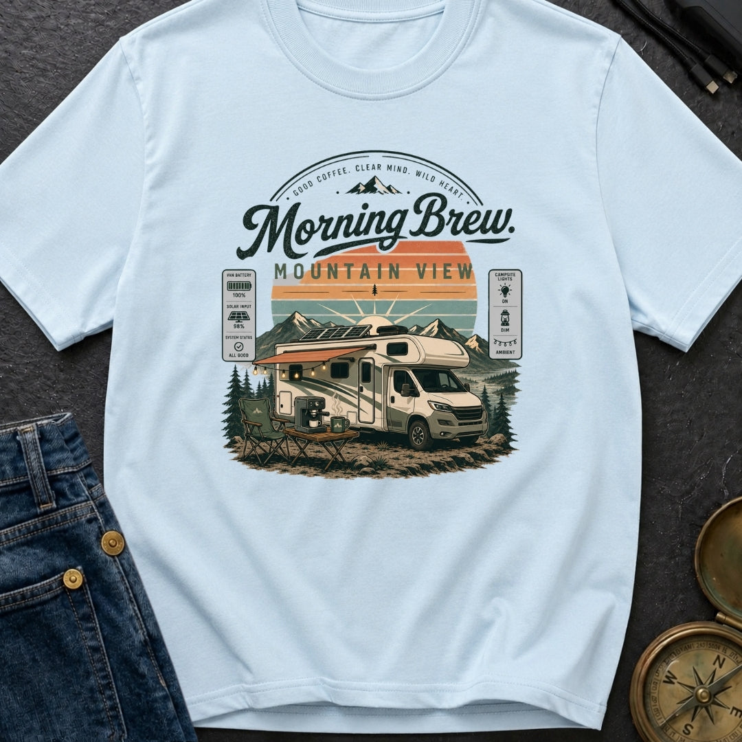 Morning Brew Mountain View - T-Shirt
