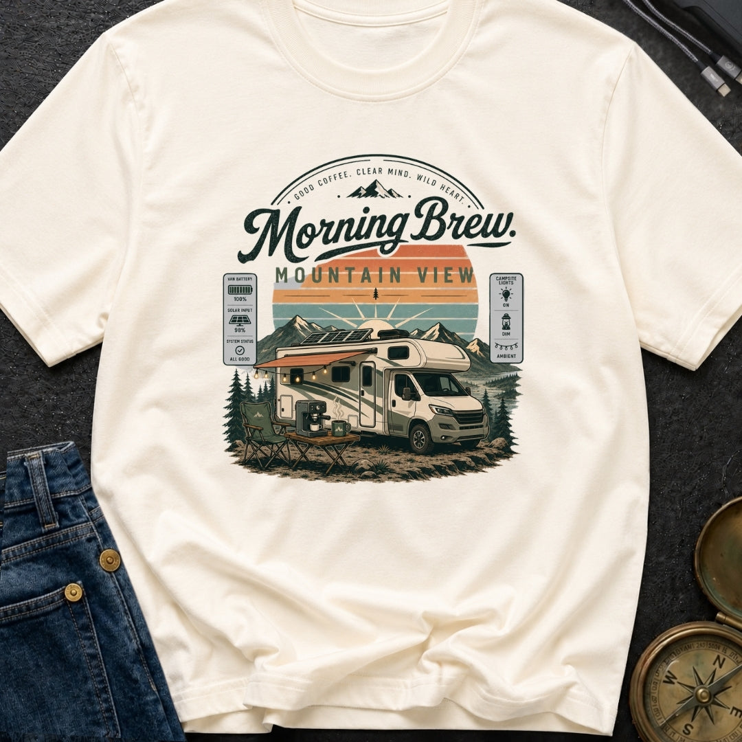 Morning Brew Mountain View - T-Shirt