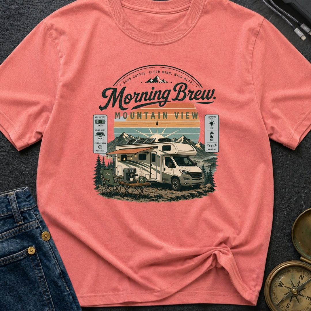 Morning Brew Mountain View - T-Shirt