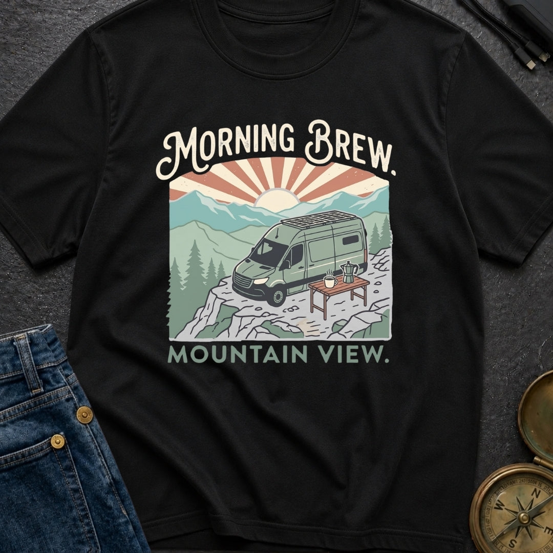 Morning Brew Mountain View - T-Shirt