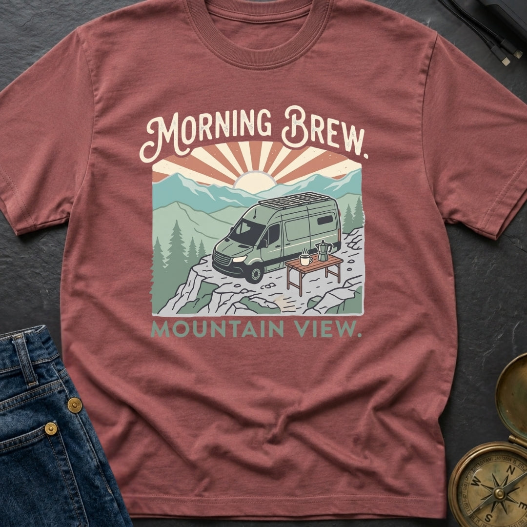 Morning Brew Mountain View - T-Shirt