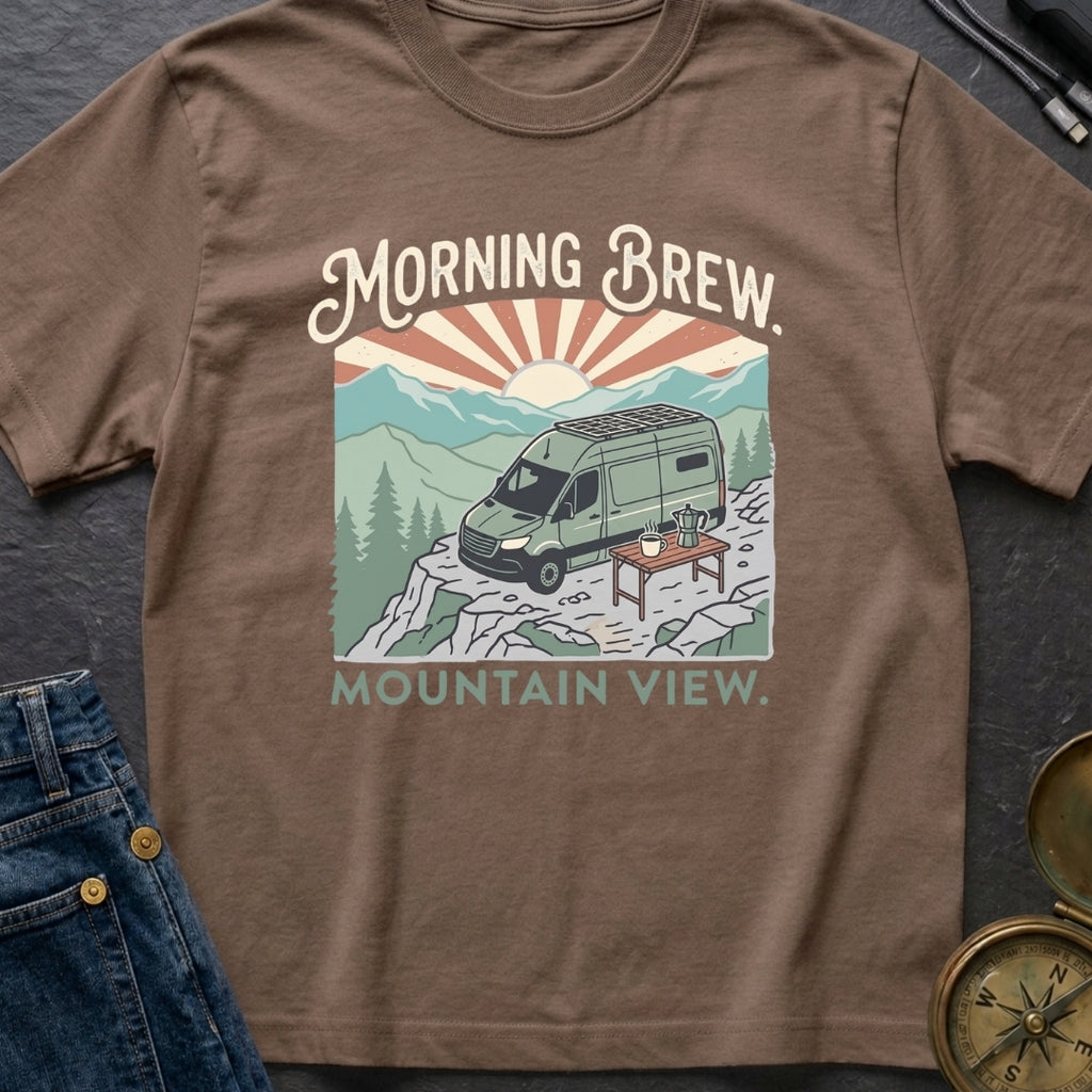 Morning Brew Mountain View - T-Shirt