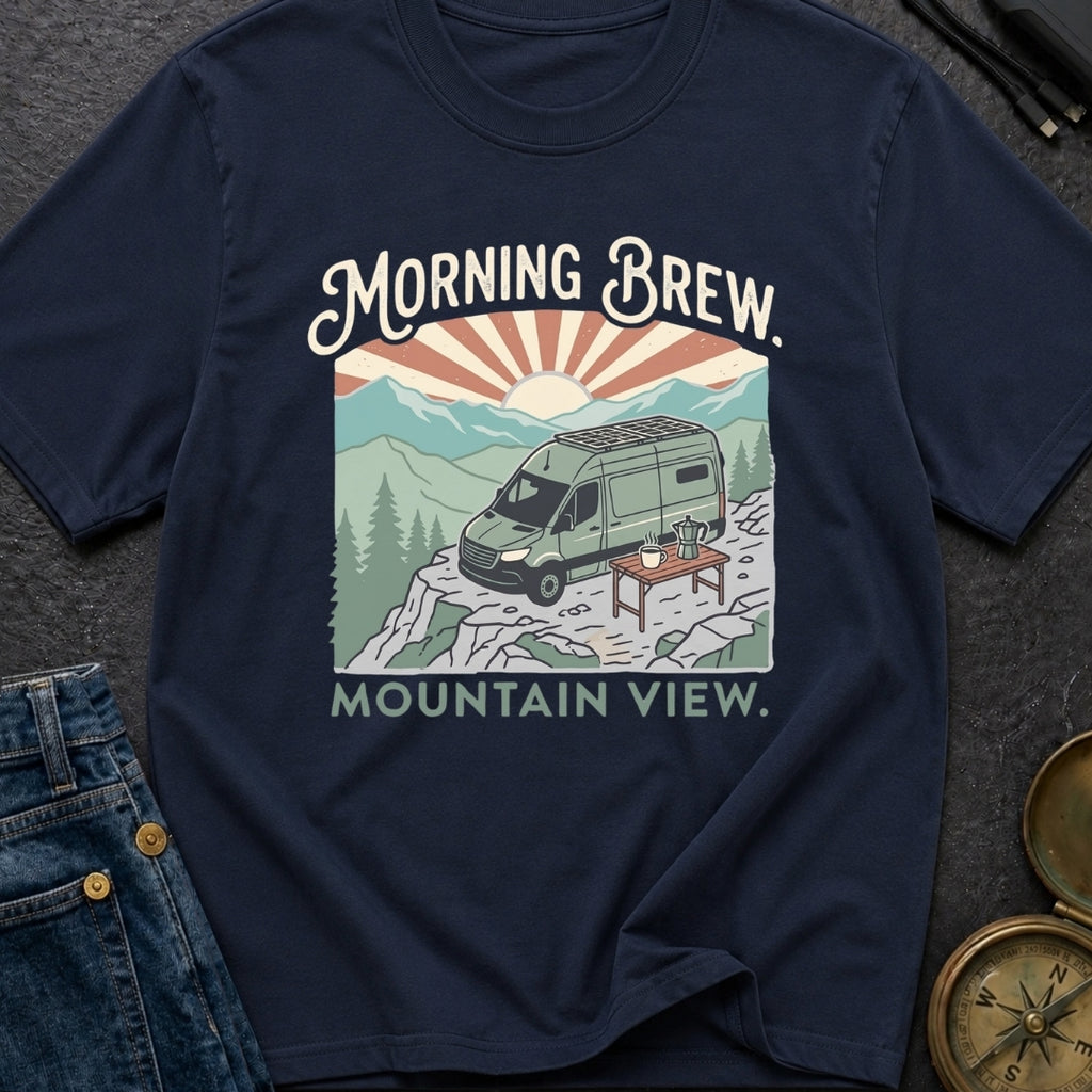 Morning Brew Mountain View - T-Shirt