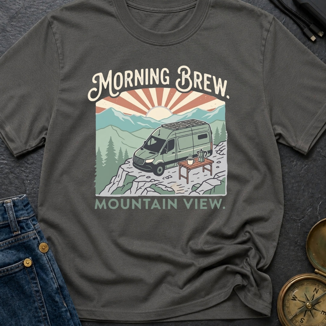 Morning Brew Mountain View - T-Shirt