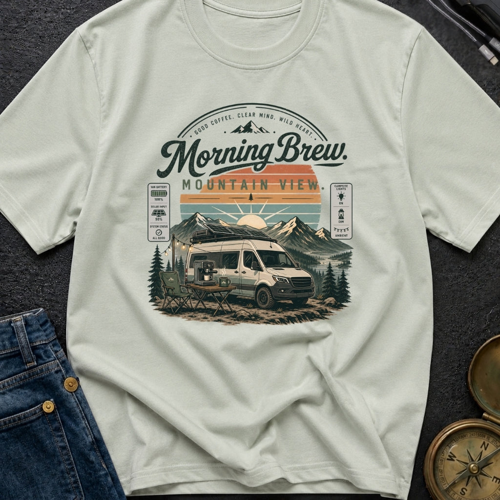 Brew With A View - T-Shirt
