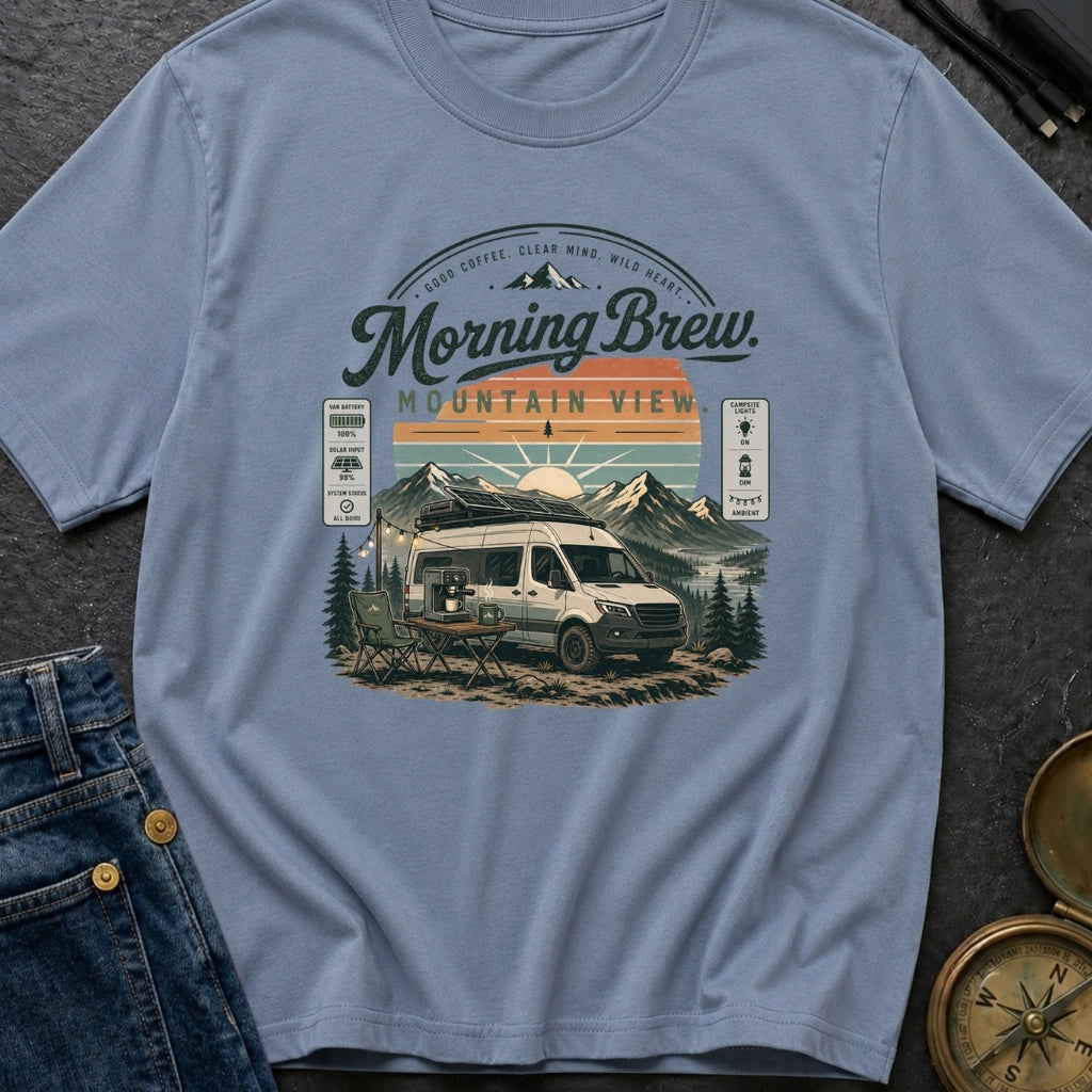 Brew With A View - T-Shirt