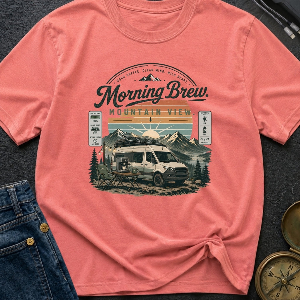 Brew With A View - T-Shirt